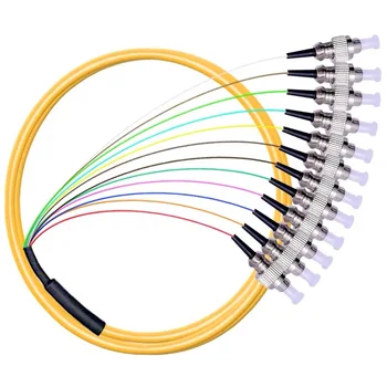 12 Strand 9/125 Fiber Optic Pigtail 1.5m FC/UPC Single Mode,12 fiber pigtail Free shipping
12 Strand 9/125 Fiber Optic Pigtail 1.5m FC/UPC Single Mode,12 fiber pigtail Free shipping