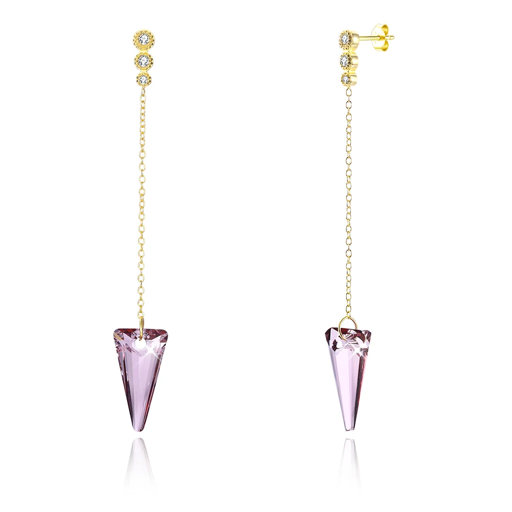 LEKANI 2020 Crystals From Swarovski Drop Earrings With 925 Sterling Silver Simple Ear Drop Fine Jewelry Wedding Gifts
LEKANI 2020 Crystals From Swarovski Drop Earrings With 925 Sterling Silver Simple Ear Drop Fine Jewelry Wedding Gifts