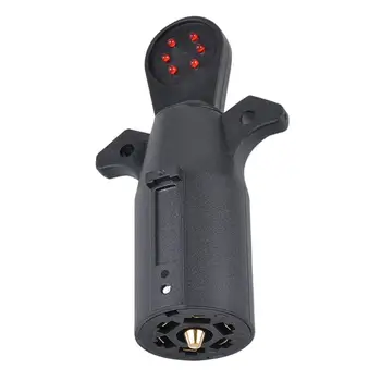 Tester 7-Way Blade Trailer Light Wiring Circuit Tester Round Adapter Pin Plug 
Tester 7-Way Blade Trailer Light Wiring Circuit Tester Round Adapter Pin Plug