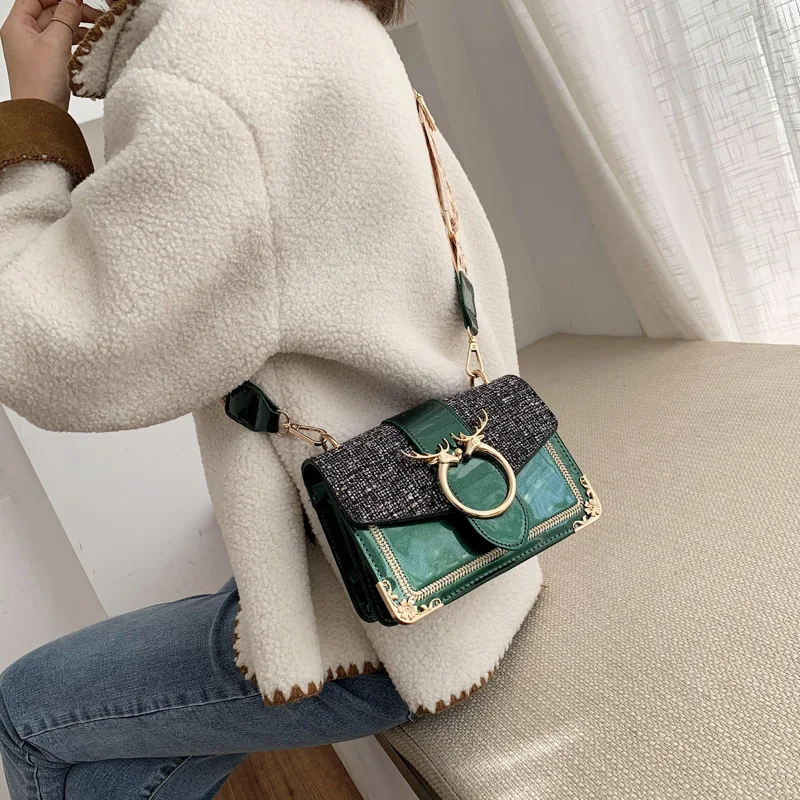 Hot Selling Paint Women's Handbag Korean-style Single-shoulder Bag for Women Versitile Fashion Oblique Square Sling Bag INS Bag
Hot Selling Paint Women's Handbag Korean-style Single-shoulder Bag for Women Versitile Fashion Oblique Square Sling Bag INS Bag