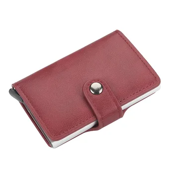 2020 Anti-Theft RFID Aluminum Bank Credit Card Hasp Male Purse PU leather Bank Card Wallets Business ID Card Holder Slim Wallet
2020 Anti-Theft RFID Aluminum Bank Credit Card Hasp Male Purse PU leather Bank Card Wallets Business ID Card Holder Slim Wallet