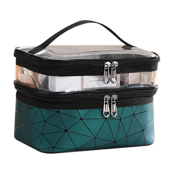 Double-Layer Waterproof Cosmetic Bag Upgrade Large Capacity Visual Cosmetics And Toiletries Storage Case New
Double-Layer Waterproof Cosmetic Bag Upgrade Large Capacity Visual Cosmetics And Toiletries Storage Case New
