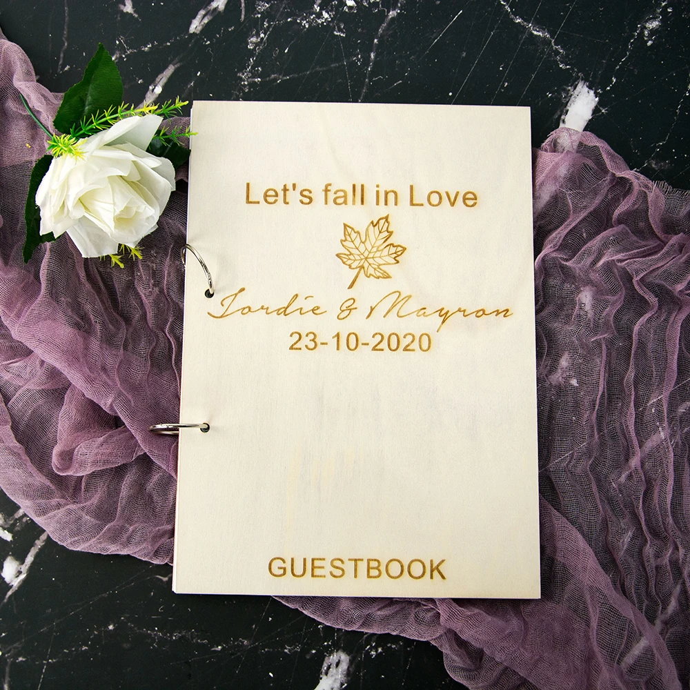 Персонализированная Свадебная Гостевая книга на замену, блокнот с кленовыми листьями, деревянный альбом А4 с индивидуальной надписью, деревянный Свадебный декор
Персонализированная Свадебная Гостевая книга на замену, блокнот с кленовыми листьями, деревянный альбом А4 с индивидуальной надписью, деревянный Свадебный декор