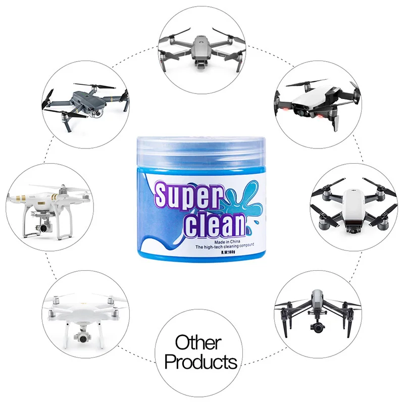 Drone cleaning tool soft mud glue for dji mavic 2 pro zoom mavic pro air spark phantom 3 / 4 drone Can be recycled
Drone cleaning tool soft mud glue for dji mavic 2 pro zoom mavic pro air spark phantom 3 / 4 drone Can be recycled