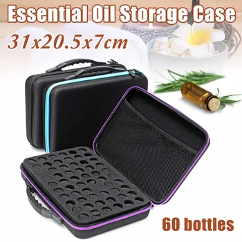 60 Bottles 10ml Portable Essential Oil Travel Case Carrying Holder Storage Aromatherapy Bag Organizer Storage Box Container
60 Bottles 10ml Portable Essential Oil Travel Case Carrying Holder Storage Aromatherapy Bag Organizer Storage Box Container