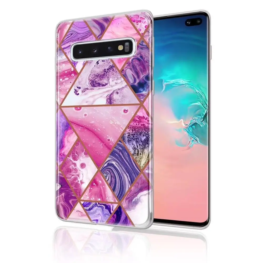 Artistic Geometric Marble Texture Phone Cases For Samsung Galaxy A50 A40 A70 S10 Plus S10e Electroplated Soft Back Cover Gift
Artistic Geometric Marble Texture Phone Cases For Samsung Galaxy A50 A40 A70 S10 Plus S10e Electroplated Soft Back Cover Gift