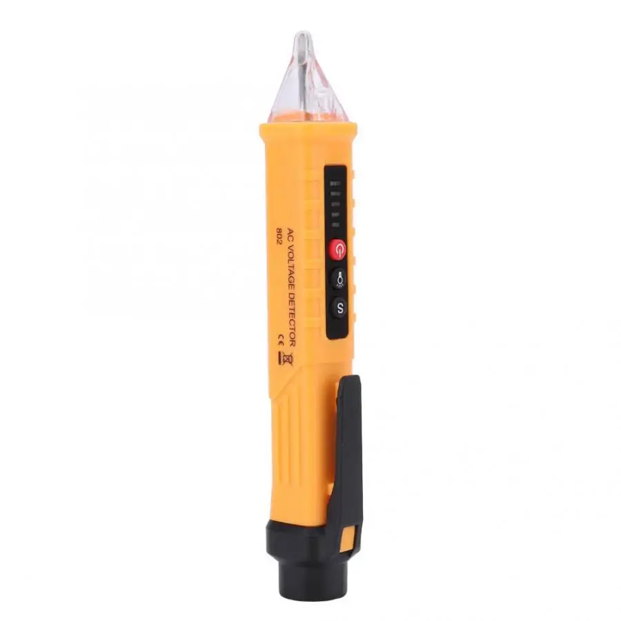 Voltage Test Pen 802 High Accuracy Test Pencil Electric Voltage Detector Tester Pen 48-1000V/12-1000V
Voltage Test Pen 802 High Accuracy Test Pencil Electric Voltage Detector Tester Pen 48-1000V/12-1000V