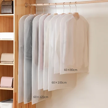 5Pcs Clear Side-open Clothes Storage Bag Dust Cover For Household Garment Jacket Shirt Coat Dust Moisture Proof Protection Cover
5Pcs Clear Side-open Clothes Storage Bag Dust Cover For Household Garment Jacket Shirt Coat Dust Moisture Proof Protection Cover