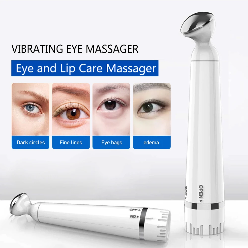 Vibration Eye Massager for Face Magic Eye Fine Lines Lifting Tightening Eye Massager Eye Care Tool Skin Tightening
Vibration Eye Massager for Face Magic Eye Fine Lines Lifting Tightening Eye Massager Eye Care Tool Skin Tightening