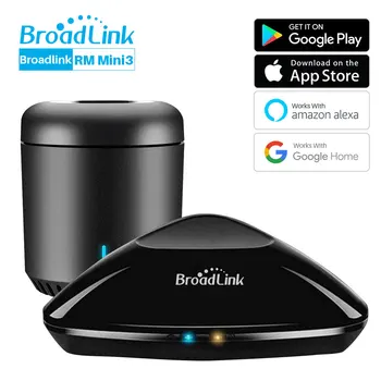 Broadlink RM Pro RM Mini3 WIFI IR RF Smart Remote Controller Smart Home Automation APP Control Works With Alexa Google Assistant
Broadlink RM Pro RM Mini3 WIFI IR RF Smart Remote Controller Smart Home Automation APP Control Works With Alexa Google Assistant