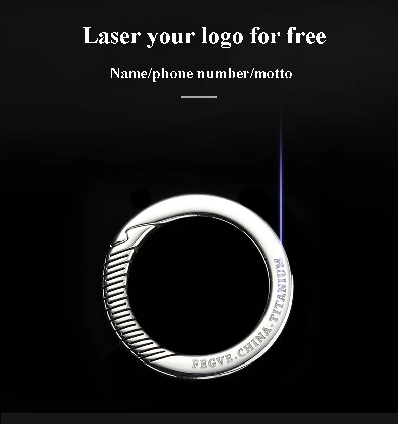 Titanium Alloy Car Keychain Men Hanging Pendant Creative Personality Luxury Key Ring
Titanium Alloy Car Keychain Men Hanging Pendant Creative Personality Luxury Key Ring