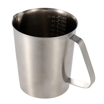 500ML Stainless Steel Milk Pitcher Multifunctional Kitchen Craft Cup Coffee Frothing Milk Latte Jug Fancy Coffee Foam Pitcher
500ML Stainless Steel Milk Pitcher Multifunctional Kitchen Craft Cup Coffee Frothing Milk Latte Jug Fancy Coffee Foam Pitcher