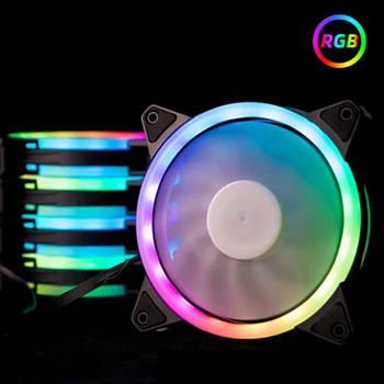 Adjustable Case Fan Computer Cooling Fan 120mm RGB Computer Cooling 6pin Colorful LED Fan Radiator Heatsink Silent Gaming Case
Adjustable Case Fan Computer Cooling Fan 120mm RGB Computer Cooling 6pin Colorful LED Fan Radiator Heatsink Silent Gaming Case