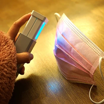 Portable Handheld UV Sterilizer Light Multi-function Rechargeable Disinfection Lamp Home Office For Masks phone Toothbush
Portable Handheld UV Sterilizer Light Multi-function Rechargeable Disinfection Lamp Home Office For Masks phone Toothbush