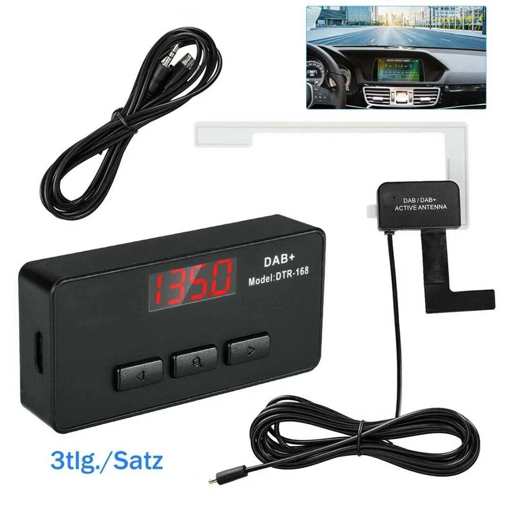 Car DAB Converter Auto Radio Receiver AUX FM Transmitter Adapter Antenna Radio New Multifunctional Electronics Accessories
Car DAB Converter Auto Radio Receiver AUX FM Transmitter Adapter Antenna Radio New Multifunctional Electronics Accessories