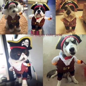 2020 New Style Pet chihuahua Products Pirate Shirts for Dog Suit Pirate Costume Teddy Dog Costume Halloween Christmas Costume 
2020 New Style Pet chihuahua Products Pirate Shirts for Dog Suit Pirate Costume Teddy Dog Costume Halloween Christmas Costume