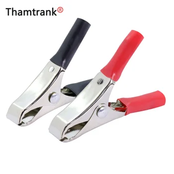 100pcs/lot 50mm Metal Alligator Clips Testing Probe Clamp Cable Wire Connector with Plastic Handle Factory Wholesales
100pcs/lot 50mm Metal Alligator Clips Testing Probe Clamp Cable Wire Connector with Plastic Handle Factory Wholesales