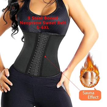 Waist Trainer Cincher Sport Sauna Sweat Belt Neoprene Body Shaper Weight Loss Fat Burner Trimmer Band Tummy Shaper Plus Size XL
Waist Trainer Cincher Sport Sauna Sweat Belt Neoprene Body Shaper Weight Loss Fat Burner Trimmer Band Tummy Shaper Plus Size XL