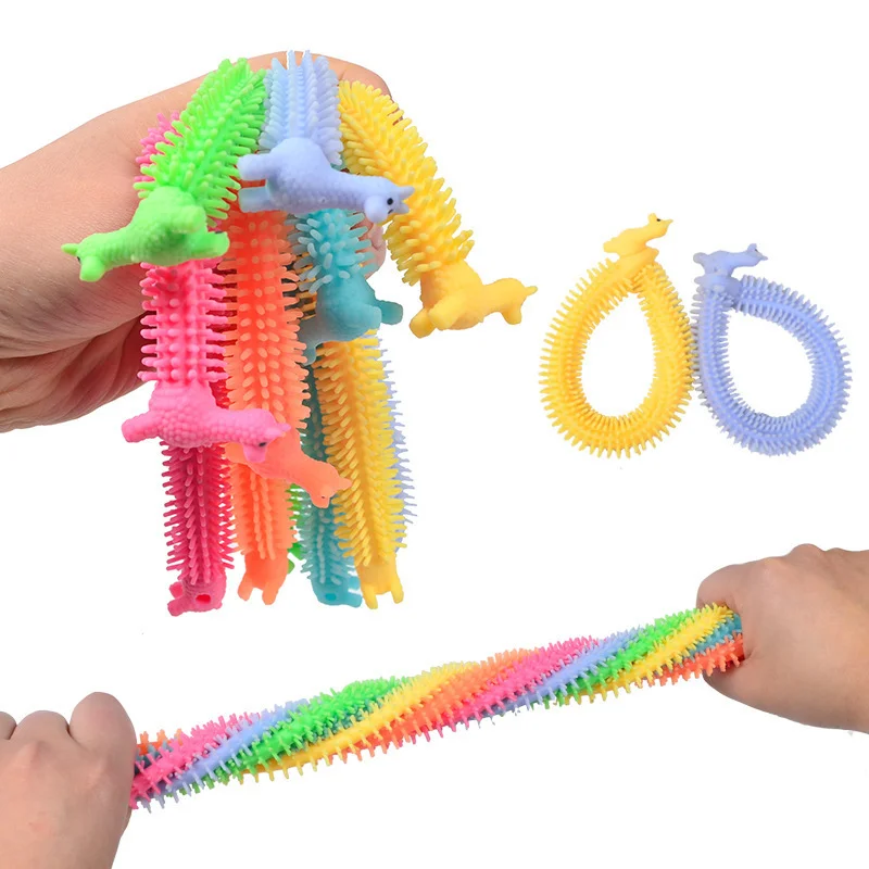 3/6pcs Worm TPR Rope String Alpaca Noodle Stretch String Anti Stress Autism Vent Toys Cute Squishy for Children Christmas Gifts
3/6pcs Worm TPR Rope String Alpaca Noodle Stretch String Anti Stress Autism Vent Toys Cute Squishy for Children Christmas Gifts