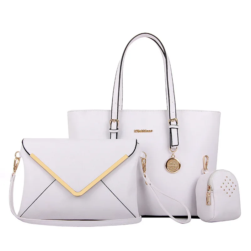 2019 New Style Versitile Fashion WOMEN'S Bag Large Capacity Commuting Hand Shoulder Oblique Bag Different Size Bags Three-piece
2019 New Style Versitile Fashion WOMEN'S Bag Large Capacity Commuting Hand Shoulder Oblique Bag Different Size Bags Three-piece