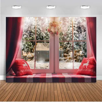 Christmas backdrop for photography Winter Background for photo studio Windows photocall navideños portrait back drops Polyester
Christmas backdrop for photography Winter Background for photo studio Windows photocall navideños portrait back drops Polyester