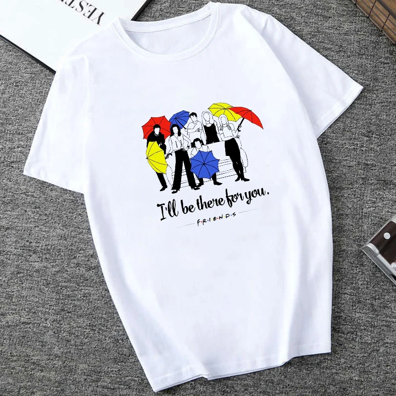Showtly Friends tv show t shirt I'll be there with you Letter Printing korean tshirt 90s women female top tee Graphic t-shirt
Showtly Friends tv show t shirt I'll be there with you Letter Printing korean tshirt 90s women female top tee Graphic t-shirt