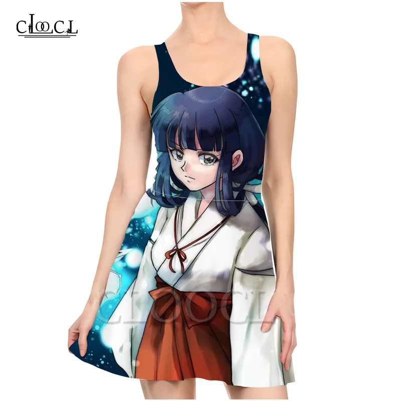 CLOOCL Japanese Anime Inuyasha 3D Print Fashion Casual Summer Women Dresses Sexy Slim Sleeveless Beach Dress
CLOOCL Japanese Anime Inuyasha 3D Print Fashion Casual Summer Women Dresses Sexy Slim Sleeveless Beach Dress