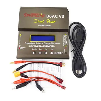2020 New 80W B6AC V3 Smart Digital Balance Charger For RC Helicopter Re-peak NiMH NiCD LiHV NiCd PB Li-ion Battery Charg
2020 New 80W B6AC V3 Smart Digital Balance Charger For RC Helicopter Re-peak NiMH NiCD LiHV NiCd PB Li-ion Battery Charg
