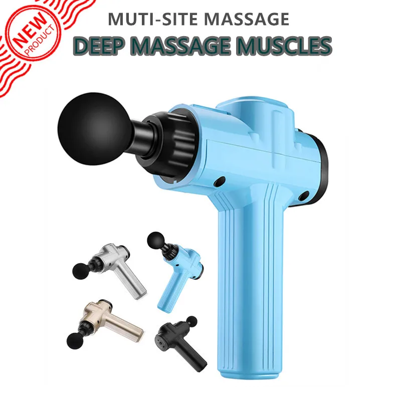 2020 NEW Massage Gun Deep Muscle Massager Muscle Pain Body Massage Exercising Relaxation Slimming Shaping Pain Relief
2020 NEW Massage Gun Deep Muscle Massager Muscle Pain Body Massage Exercising Relaxation Slimming Shaping Pain Relief