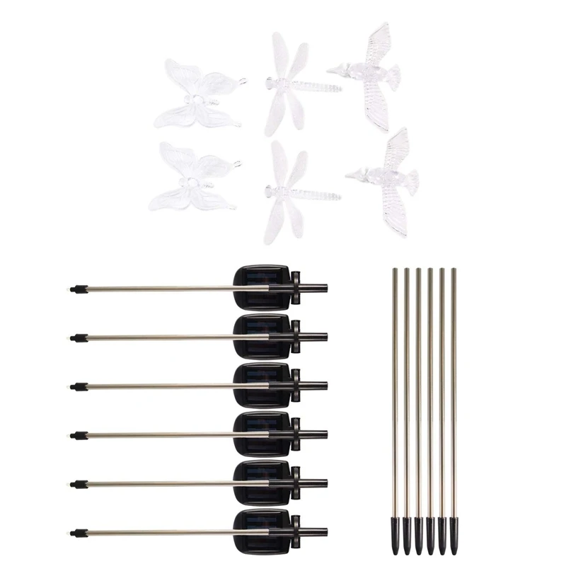 6-Pack Solar Garden Lights Outdoor Figurine Light Color Changing Decorative Landscape Butterfly Dragonfly Light for Patio Yard P
6-Pack Solar Garden Lights Outdoor Figurine Light Color Changing Decorative Landscape Butterfly Dragonfly Light for Patio Yard P