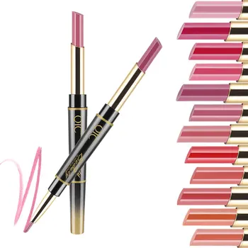 14 Color Lipstick Waterproof Velvet Glossy Sexy Lip Liner Double-end Long Lasting Moisturizer Matte Lipstic Makeup Lips Tint
14 Color Lipstick Waterproof Velvet Glossy Sexy Lip Liner Double-end Long Lasting Moisturizer Matte Lipstic Makeup Lips Tint