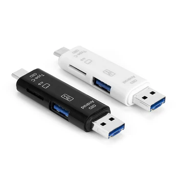 Micro USB Card Reader With TF Card OTG Smart Memory Card Adapter For MacBook Laptop USB 3.1 Type C Cardreader SD Card Reader
Micro USB Card Reader With TF Card OTG Smart Memory Card Adapter For MacBook Laptop USB 3.1 Type C Cardreader SD Card Reader