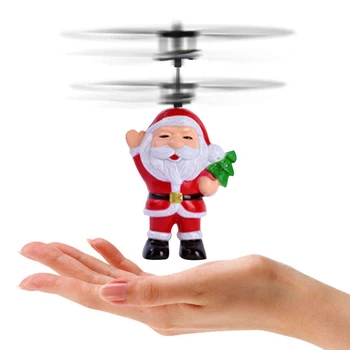 Christmas Santa Toy Flying Santa Claus Aircraft Toy Sensor Helicopter Induction Toys Glowing S7JN
Christmas Santa Toy Flying Santa Claus Aircraft Toy Sensor Helicopter Induction Toys Glowing S7JN