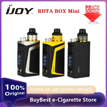 Original 100W IJOY RDTA BOX Mini 100W Vape Kit 2600mAh Battery MOD 6ml Capacity Tank Coil E-cigarette Vape Kit VS LUXE Mod
Original 100W IJOY RDTA BOX Mini 100W Vape Kit 2600mAh Battery MOD 6ml Capacity Tank Coil E-cigarette Vape Kit VS LUXE Mod