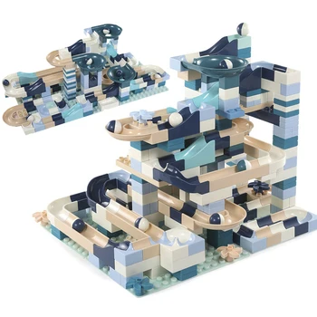 Big Size Classic 80-360PCS Marble Race Run Blocks Plastic Assembly DIY Building Block Funnel Slide Blocks Toys For Children Gift
Big Size Classic 80-360PCS Marble Race Run Blocks Plastic Assembly DIY Building Block Funnel Slide Blocks Toys For Children Gift
