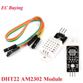 DHT22 Digital Temperature and Humidity Sensor Moudle AM2302 Module For Arduino Electronic DIY Building Blocks with Cable
DHT22 Digital Temperature and Humidity Sensor Moudle AM2302 Module For Arduino Electronic DIY Building Blocks with Cable
