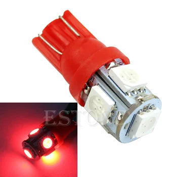 2021 New T10 5050 5-LED SMD 194 168 W5W Red XENON Light Wedge Bulb Car Tail Lamp
2021 New T10 5050 5-LED SMD 194 168 W5W Red XENON Light Wedge Bulb Car Tail Lamp