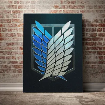 Attack on Titan Survey Corps Poster Canvas Wall Art Decoration prints for living Kid Children room Home bedroom decor painting 
Attack on Titan Survey Corps Poster Canvas Wall Art Decoration prints for living Kid Children room Home bedroom decor painting