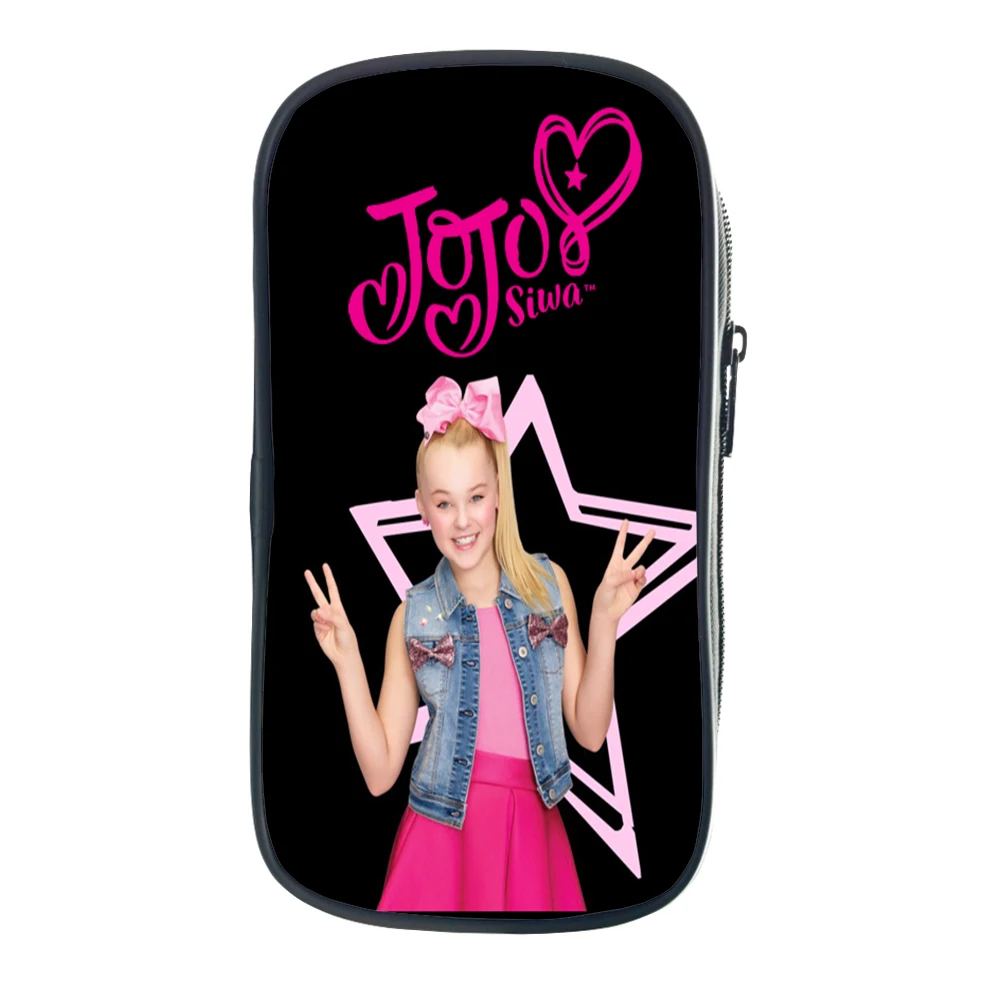 Милый пенал Jojo Siwa детский школьный модный для мальчиков и девочек студенческий |