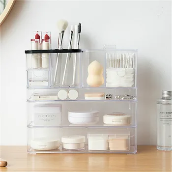 Acrylic Makeup Organizer Drawer Cotton Pad Storage Box Cosmetic Jewelry Nail Polish Holder Vanity Cabinet Powder Display Rack
Acrylic Makeup Organizer Drawer Cotton Pad Storage Box Cosmetic Jewelry Nail Polish Holder Vanity Cabinet Powder Display Rack