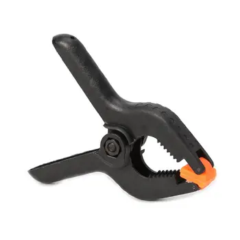 6 Inch Heavy Duty Plastic Nylon Spring Clamp Clip Tips For Photography Background Black Y51B
6 Inch Heavy Duty Plastic Nylon Spring Clamp Clip Tips For Photography Background Black Y51B