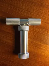 Small Size T Shape Pollen Press Handle Heavy Duty Small Compressor CNC 4 Piece Silve
Small Size T Shape Pollen Press Handle Heavy Duty Small Compressor CNC 4 Piece Silve
