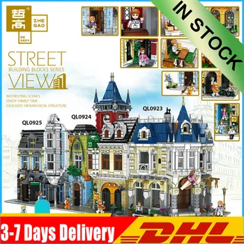 DHL MOC City Street View Building Blocks The Corner Mall Model Architecture Shop Bricks Old Town Pub Sets Kids DIY Toys Gifts
DHL MOC City Street View Building Blocks The Corner Mall Model Architecture Shop Bricks Old Town Pub Sets Kids DIY Toys Gifts