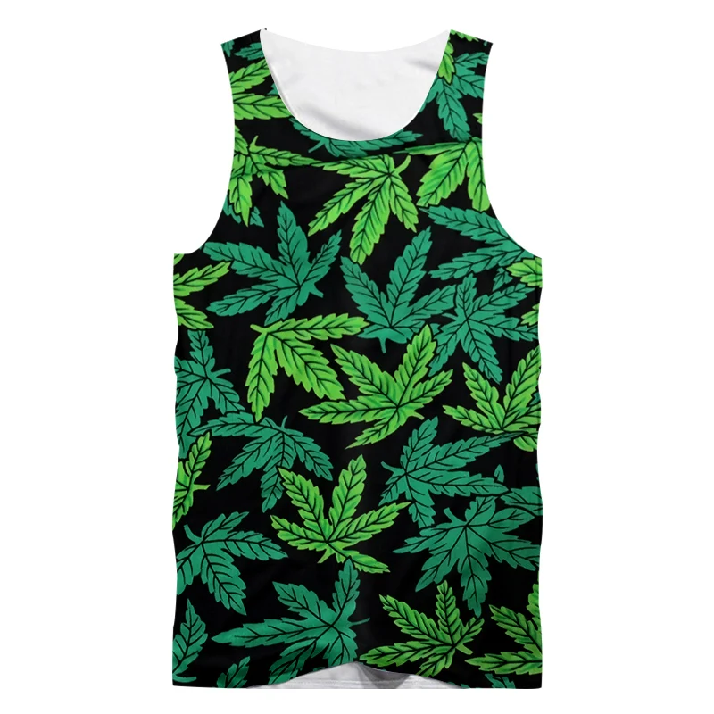 UJWI Men's Funny Casual Tank Tops Weed 3D Print Vest Harajuku Oversized Fashion Summer Sleeveless Shirt Factory Direct Sale 5XL
UJWI Men's Funny Casual Tank Tops Weed 3D Print Vest Harajuku Oversized Fashion Summer Sleeveless Shirt Factory Direct Sale 5XL