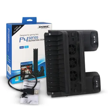 For PS4/PS4 Slim/PS4 Pro Vertical Stand with Cooling Fan Dual Controller Charger Charging Station Playstation 4 Cooler
For PS4/PS4 Slim/PS4 Pro Vertical Stand with Cooling Fan Dual Controller Charger Charging Station Playstation 4 Cooler