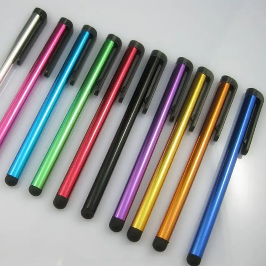 100 шт./лот стилус для сенсорного экрана iPad Air Mini Samsung Xiaomi iPhone Универсальный