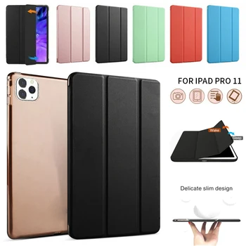 1PC For IPAD PRO 11 inch 2020/2018 2nd/1st Generation Tablet Auto-Sleep/Wake Up Case PU+PC Trifold Fold Shockproof Tripod Cover
1PC For IPAD PRO 11 inch 2020/2018 2nd/1st Generation Tablet Auto-Sleep/Wake Up Case PU+PC Trifold Fold Shockproof Tripod Cover