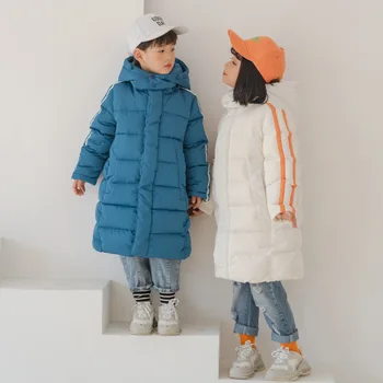 Children's boys and girls thick long down jacket baby autumn and winter warm down jacket cotton fashion windproof jacket 
Children's boys and girls thick long down jacket baby autumn and winter warm down jacket cotton fashion windproof jacket