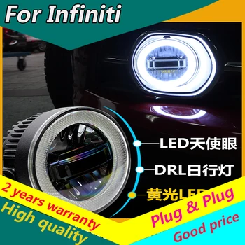 KOWELL Car Styling for Infiniti QX30 QX50 QX56 QX60 QX70 QX80 LED Fog Light Auto Angel Eye Fog Lamp LED DRL 3 function model 
KOWELL Car Styling for Infiniti QX30 QX50 QX56 QX60 QX70 QX80 LED Fog Light Auto Angel Eye Fog Lamp LED DRL 3 function model