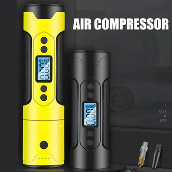 Portable Air Compressor Mini Inflator Handheld Air Pump 150PSI LCD Display LED Light CLH@8
Portable Air Compressor Mini Inflator Handheld Air Pump 150PSI LCD Display LED Light CLH@8